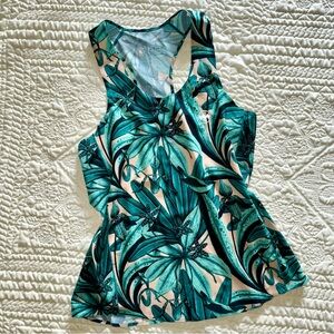 Janji Recycled Workout Racerback Tropical Tank Top